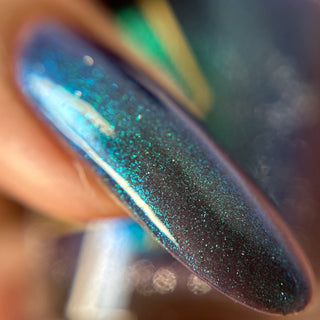 Image provided for Bee's Knees by a paid swatcher featuring the nail polish " Clarity "