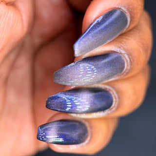 Image provided for Bee's Knees by a paid swatcher featuring the nail polish " Knight, Knave, Optimist "