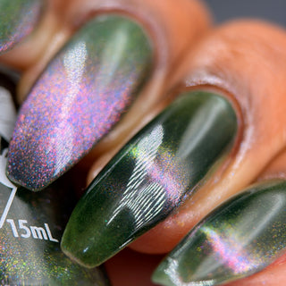 Image provided for Bee's Knees by a paid swatcher featuring the nail polish " Sprites "