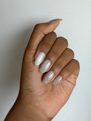 Image provided for Bee's Knees by a paid swatcher featuring the nail polish " And Yet "