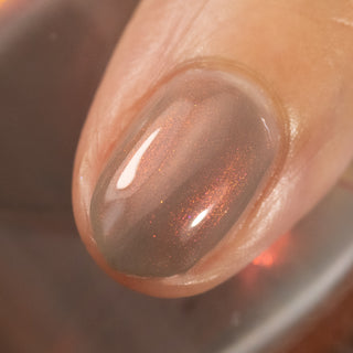 Image provided for Bee's Knees by a paid swatcher featuring the nail polish " One True Love "