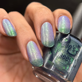 Image provided for Bee's Knees by a paid swatcher featuring the nail polish " Ascension "