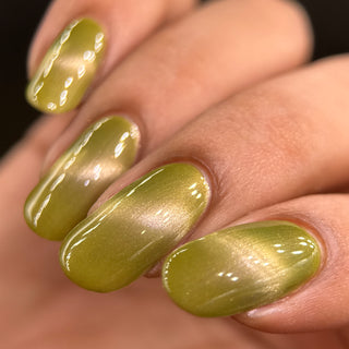 Image provided for Bee's Knees by a paid swatcher featuring the nail polish " Happy Tuesday "