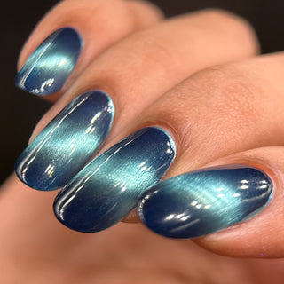 Image provided for Bee's Knees by a paid swatcher featuring the nail polish " I'm Tired of Starving "