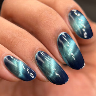 Image provided for Bee's Knees by a paid swatcher featuring the nail polish " I'm Tired of Starving "