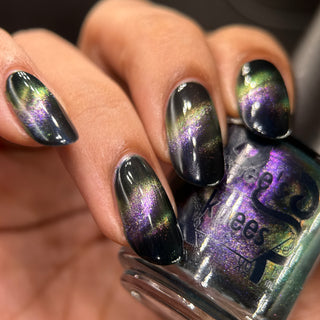 Image provided for Bee's Knees by a paid swatcher featuring the nail polish " That's Our Girl "