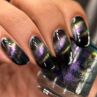 Image provided for Bee's Knees by a paid swatcher featuring the nail polish " That's Our Girl "
