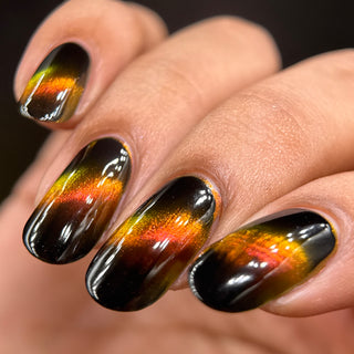 Image provided for Bee's Knees by a paid swatcher featuring the nail polish " Lease is Up "