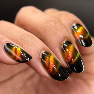Image provided for Bee's Knees by a paid swatcher featuring the nail polish " Lease is Up "