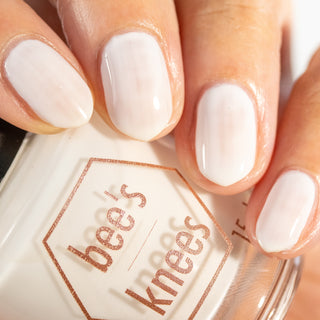 Image provided for Bee's Knees by a paid swatcher featuring the nail polish " Phantom "