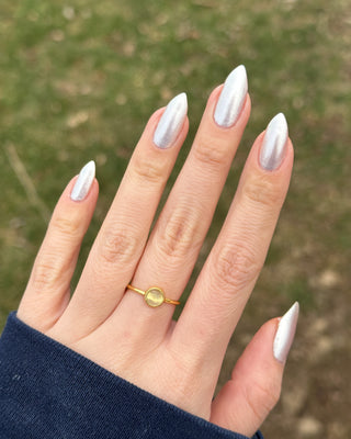 Image provided for Bee's Knees by a paid swatcher featuring the nail polish " Maman "