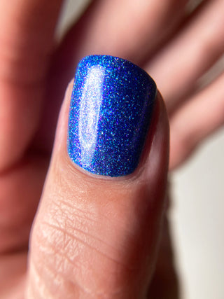 Image provided for Bee's Knees by a paid swatcher featuring the nail polish " Thalassophilia "