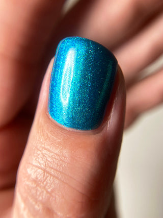 Image provided for Bee's Knees by a paid swatcher featuring the nail polish " Enchanted or Entitled? "