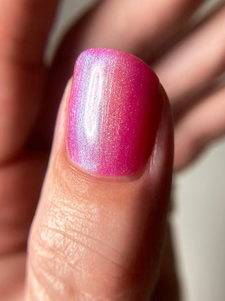 Image provided for Bee's Knees by a paid swatcher featuring the nail polish " Lamentation "