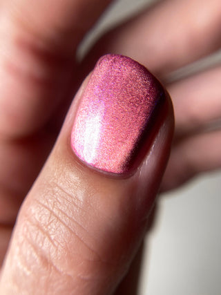 Image provided for Bee's Knees by a paid swatcher featuring the nail polish " The Sharper the Teeth "