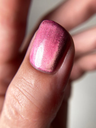 Image provided for Bee's Knees by a paid swatcher featuring the nail polish " Don't Clip my Wings "