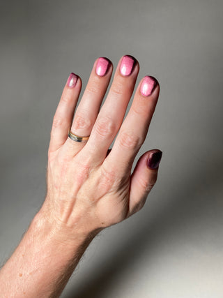 Image provided for Bee's Knees by a paid swatcher featuring the nail polish " Don't Clip my Wings "