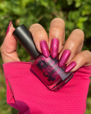 Image provided for Bee's Knees by a paid swatcher featuring the nail polish " Ma Fille "