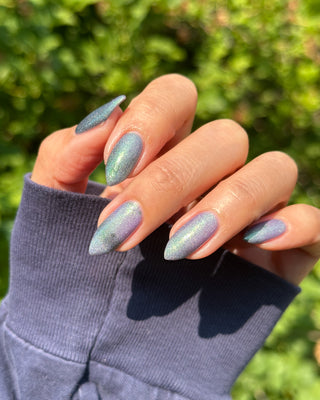 Image provided for Bee's Knees by a paid swatcher featuring the nail polish " Ascension "