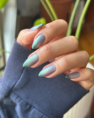 Image provided for Bee's Knees by a paid swatcher featuring the nail polish " Ascension "