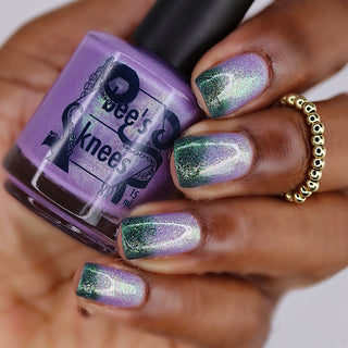 Image provided for Bee's Knees by a paid swatcher featuring the nail polish " Ascension "