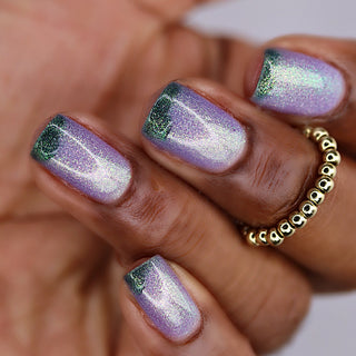Image provided for Bee's Knees by a paid swatcher featuring the nail polish " Ascension "