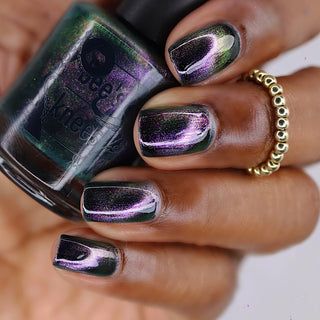Image provided for Bee's Knees by a paid swatcher featuring the nail polish " That's Our Girl "