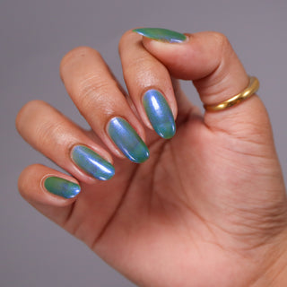 Image provided for Bee's Knees by a paid swatcher featuring the nail polish " I Have Been Crying Out to You From the Start "