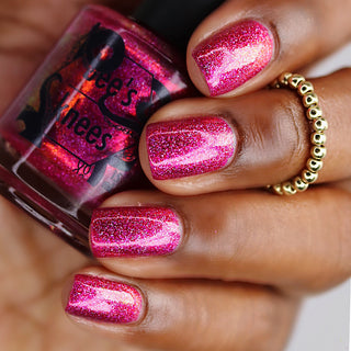 Image provided for Bee's Knees by a paid swatcher featuring the nail polish " Ma Fille "