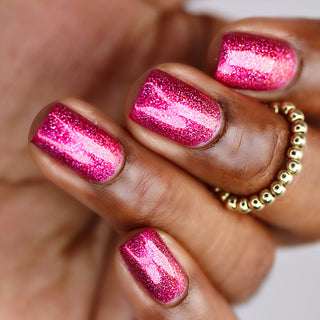 Image provided for Bee's Knees by a paid swatcher featuring the nail polish " Ma Fille "