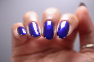 Image provided for Bee's Knees by a paid swatcher featuring the nail polish " Immortality "