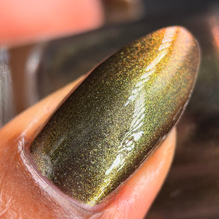 Image provided for Bee's Knees by a paid swatcher featuring the nail polish " Thank You for Choosing Me "