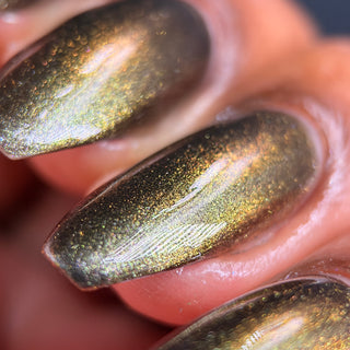 Image provided for Bee's Knees by a paid swatcher featuring the nail polish " Thank You for Choosing Me "