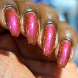 Image provided for Bee's Knees by a paid swatcher featuring the nail polish " It Would Always be Enough "