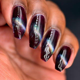 Image provided for Bee's Knees by a paid swatcher featuring the nail polish " Godstouched "