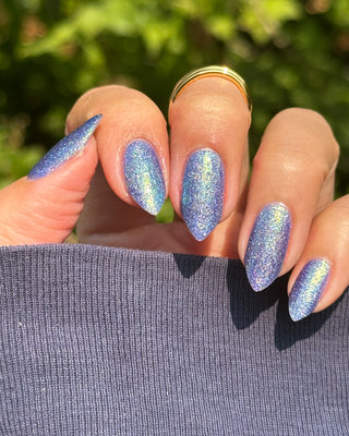 Image provided for Bee's Knees by a paid swatcher featuring the nail polish " Acceptance "