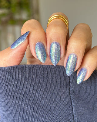 Image provided for Bee's Knees by a paid swatcher featuring the nail polish " Acceptance "