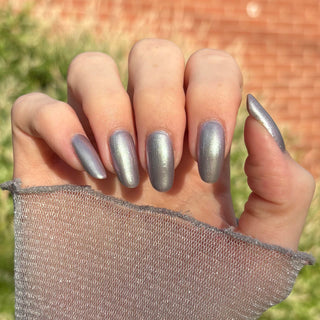 Image provided for Bee's Knees by a paid swatcher featuring the nail polish " My Little Miscreant "
