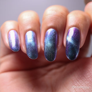 Image provided for Bee's Knees by a paid swatcher featuring the nail polish " Outplayed "