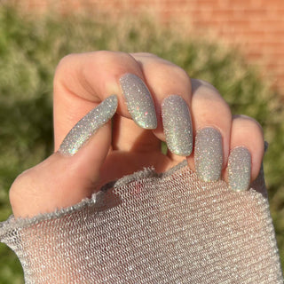 Image provided for Bee's Knees by a paid swatcher featuring the nail polish " The Source "