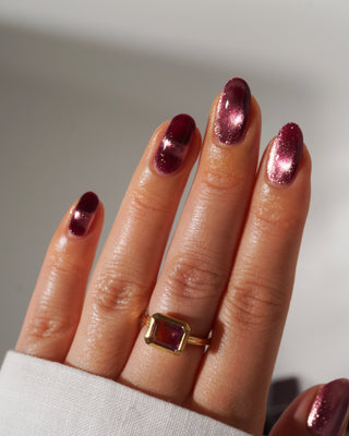 Image provided for Bee's Knees by a paid swatcher featuring the nail polish " I'm Prettier Than that Bitch Ever Was "