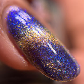 Image provided for Bee's Knees by a paid swatcher featuring the nail polish " It Doesn't Know Any Better, But You Do "
