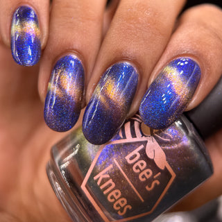 Image provided for Bee's Knees by a paid swatcher featuring the nail polish " It Doesn't Know Any Better, But You Do "