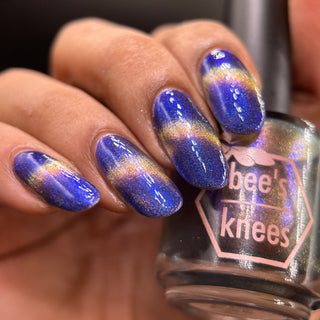 Image provided for Bee's Knees by a paid swatcher featuring the nail polish " It Doesn't Know Any Better, But You Do "