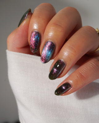 Image provided for Bee's Knees by a paid swatcher featuring the nail polish " Sprites "