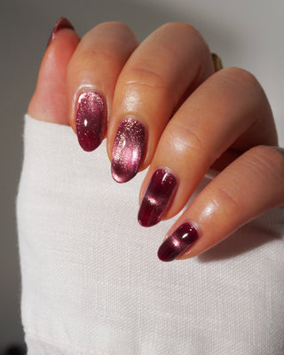 Image provided for Bee's Knees by a paid swatcher featuring the nail polish " I'm Prettier Than that Bitch Ever Was "