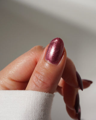 Image provided for Bee's Knees by a paid swatcher featuring the nail polish " I'm Prettier Than that Bitch Ever Was "