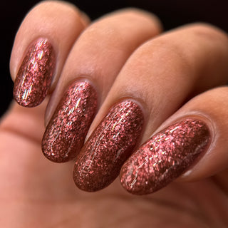Image provided for Bee's Knees by a paid swatcher featuring the nail polish " The Narrow Limits of Academia "