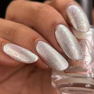 Image provided for Bee's Knees by a paid swatcher featuring the nail polish " Maman "