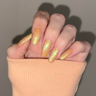 Image provided for Bee's Knees by a paid swatcher featuring the nail polish " Judgy Carlisle "